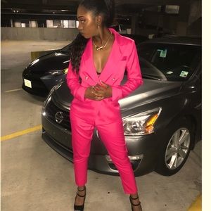 Pink Suit set